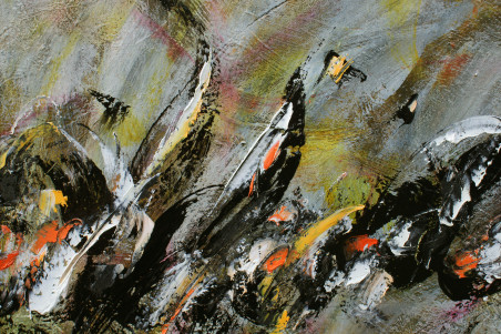 A Fragment Of A Father's Word original painting by Konstantinas Žardalevičius. Abstract Paintings