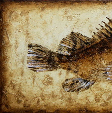 A Fish original painting by Sergejus Želobčastas. Home