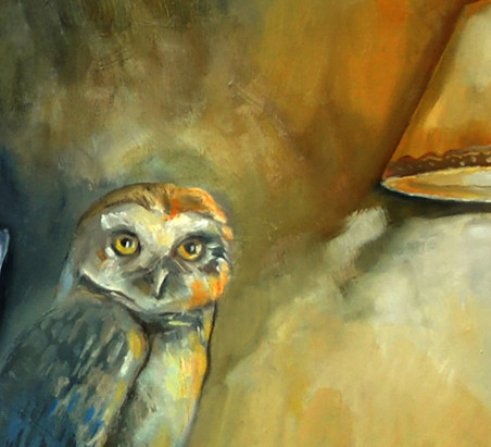 Owl Trainer original painting by . Home