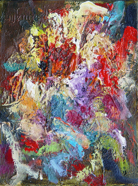 The Whirlwinds of Time original painting by Konstantinas Žardalevičius. Abstract Paintings