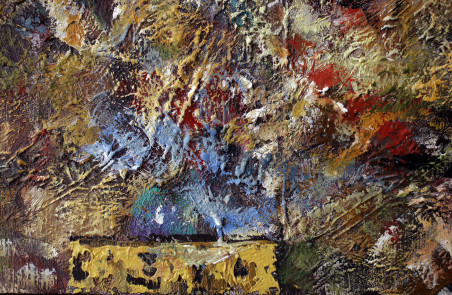 Elements (diptych) original painting by Konstantinas Žardalevičius. Abstract Paintings