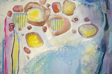 Ocean Eye original painting by Giedrė Balčiūnaitė. Home