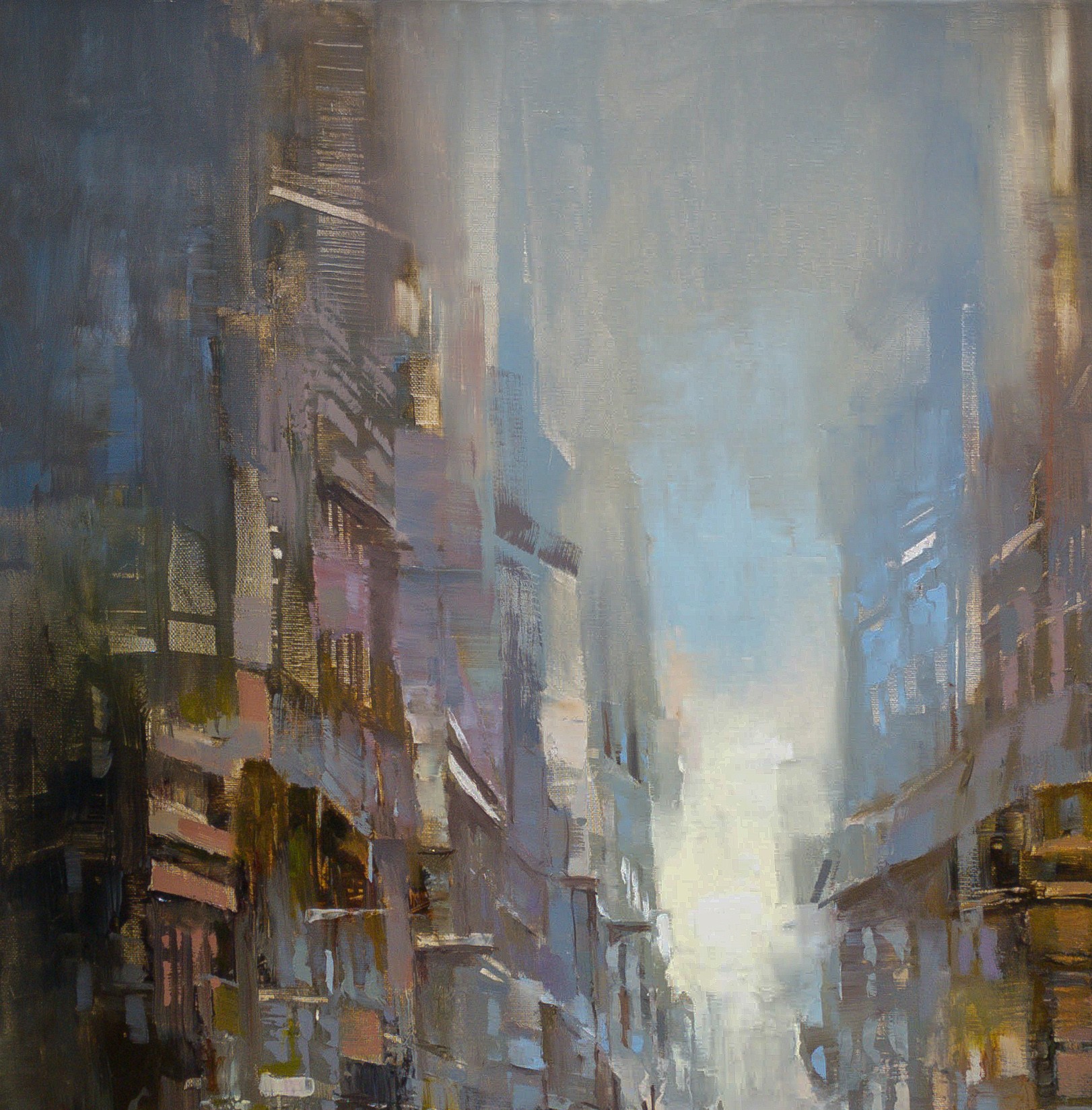 Buy City Rhythms - painting by Aleksandr Jerochin