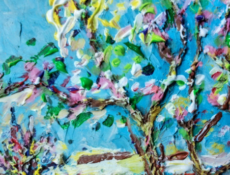 Old Apple Tree original painting by Arvydas Martinaitis. Home