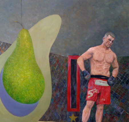 A Pear original painting by Vytautas Žirgulis. Home