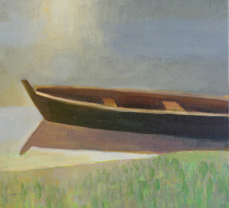 A Boat original painting by Giedra Purlytė. Home