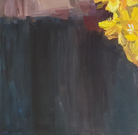 Daffodils original painting by Lina Audronytė. Home