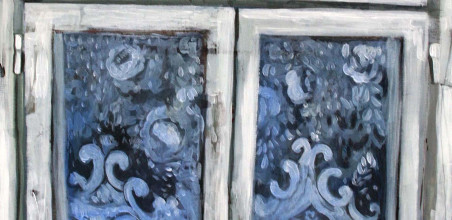 Waiting Window original painting by Giedra Purlytė. Home