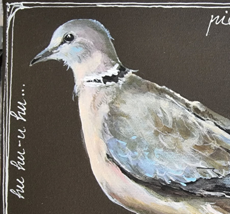 Southern Pigeon original painting by Rasa Tamošiūnienė. Home