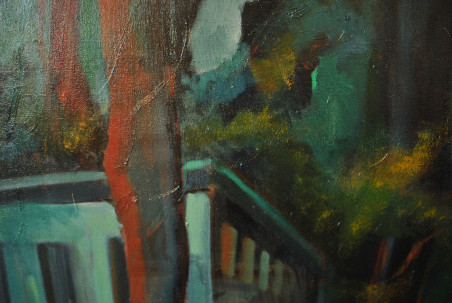 A Night Before Dawn original painting by Daiva Dašenkovienė. Home