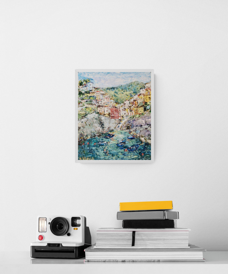 Riomaggiore, Italian Landscape